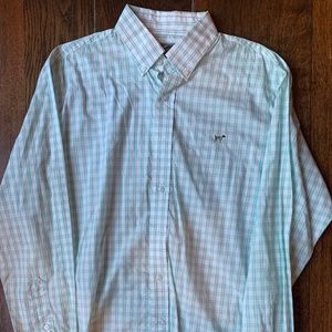 Medium Blue Southern Point Button Down